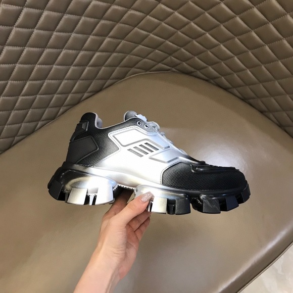 Prada cloudburst sneaker black and silver LE - Picture 2 of 5
